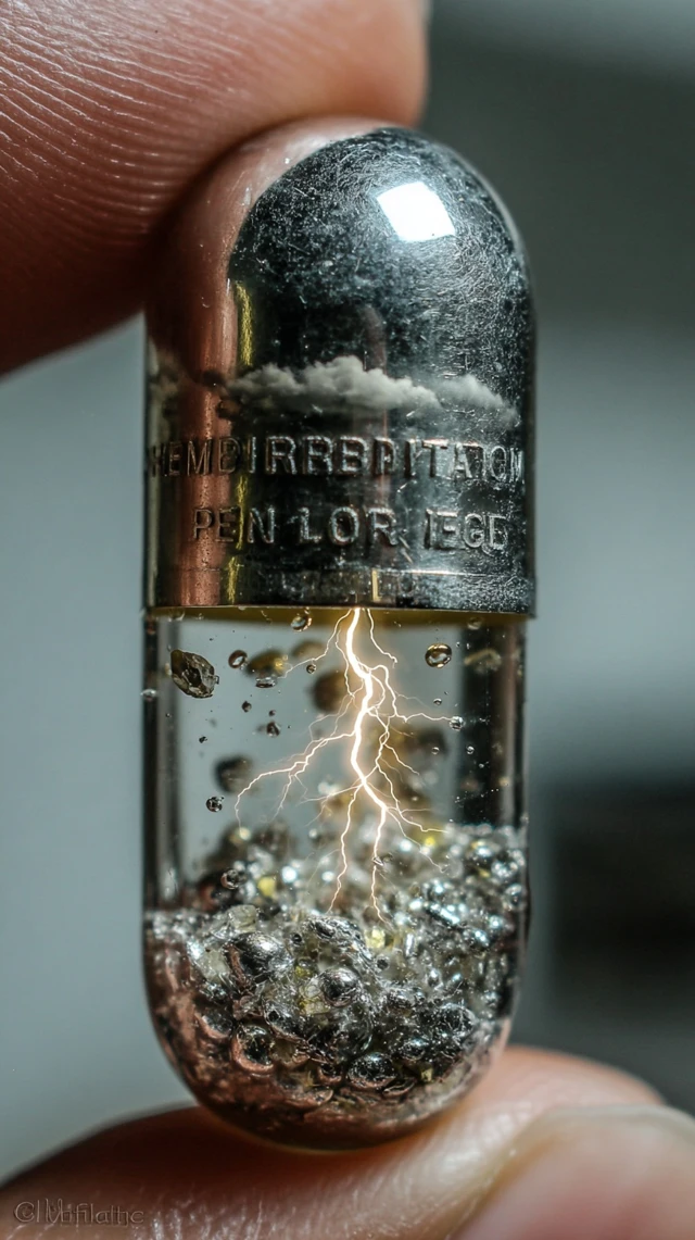 Lightning in a Capsule Ultra Detailed Photography