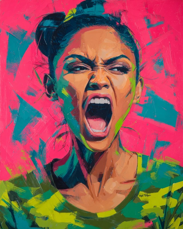 Jasmine Tookes Pop Art Portrait Glamourpunk Style