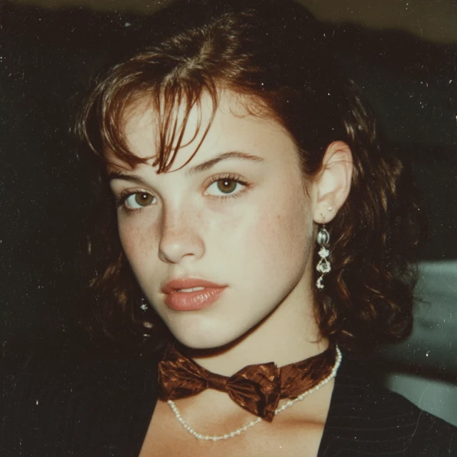 90s High School Girl Portrait