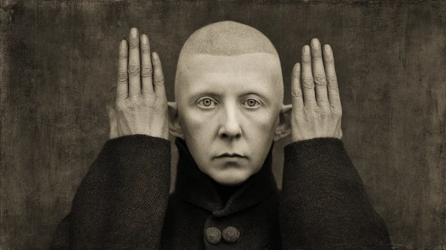 The Man Who Wasnt There Surreal Portrait