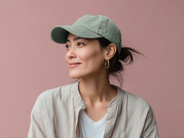 Baseball Cap Mockup Pastel Green Etsy Style