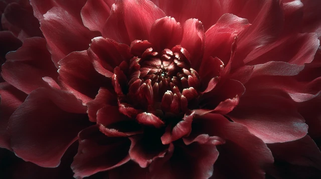 Red Flower Macro Photography