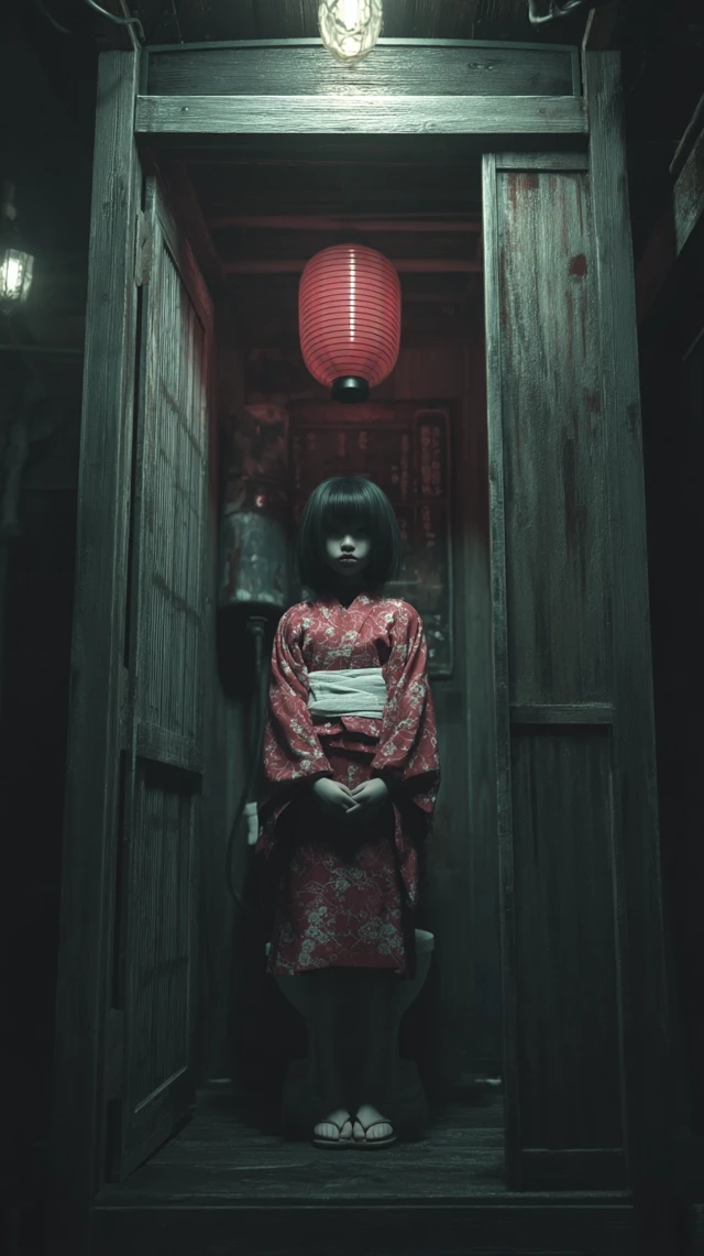 Japanese Horror Girl Red Light District
