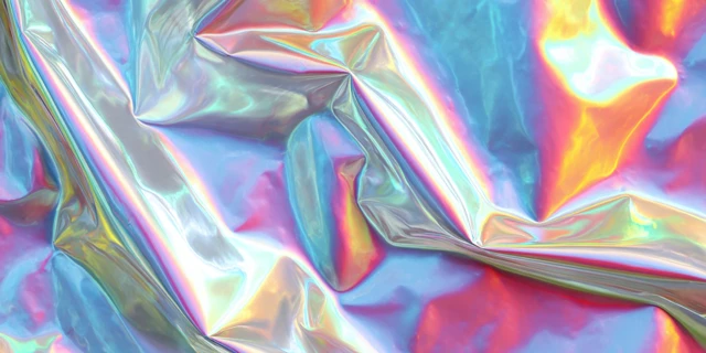 Holographic Foil Texture Background Vibrant Colors
