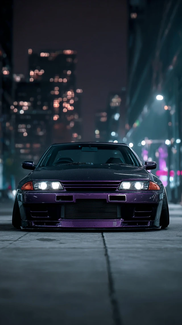Nissan GTR R32 Midnight Purple Drift Car