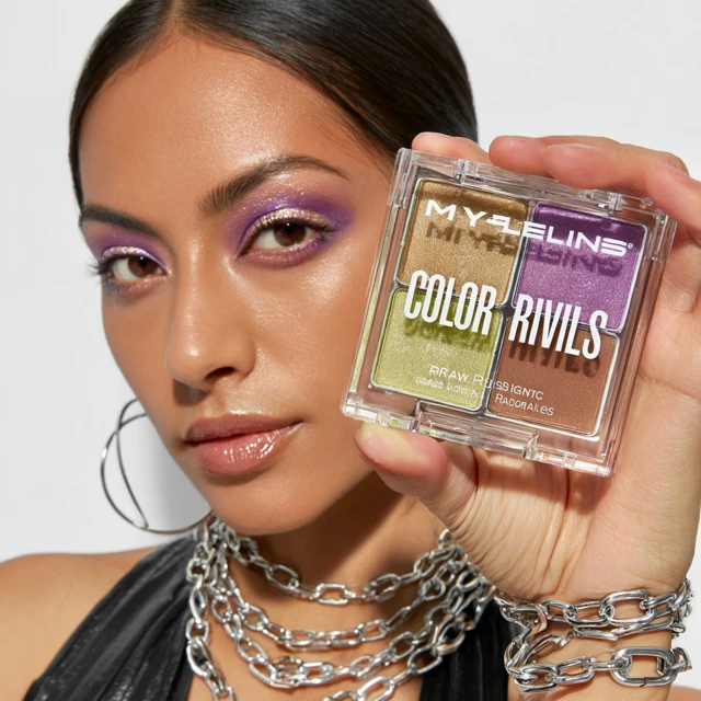 Maybelline Color Rivals Eyeshadow Palette Makeup Look