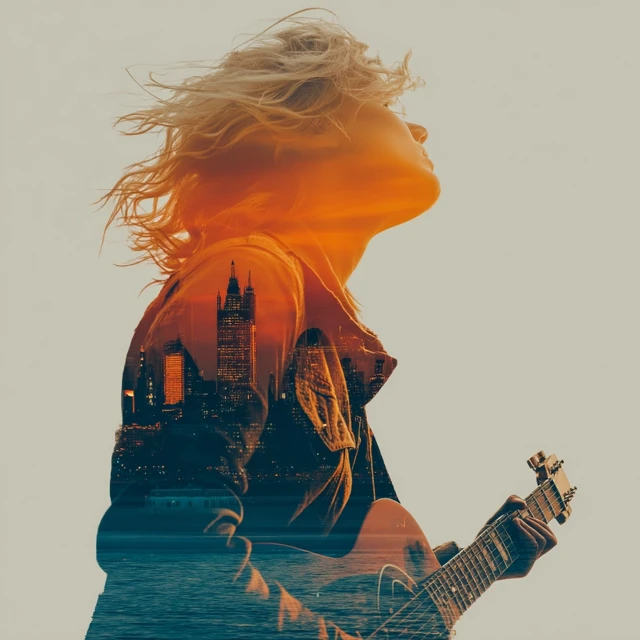 London Cityscape Double Exposure Photography