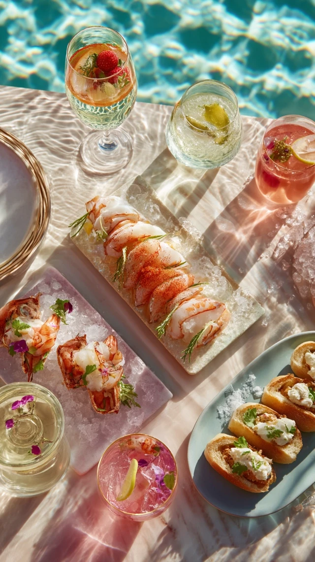 Summer Gourmet Food Photography Delicious Dishes