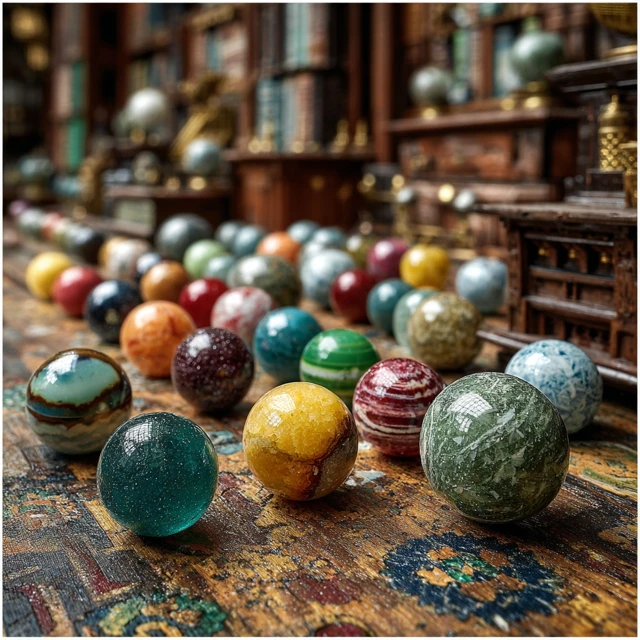 Opulent Marbles in a Luxurious Room