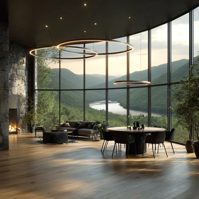Luxury Interior Design Open Plan Living Room
