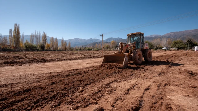 Construction Site in Mendoza Argentina