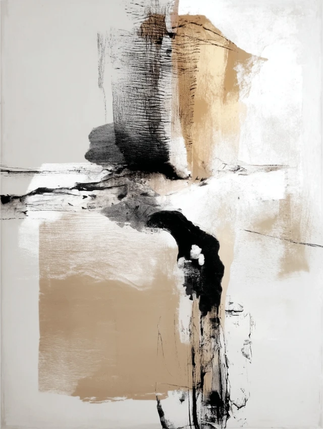 Abstract Minimalist Art Painting