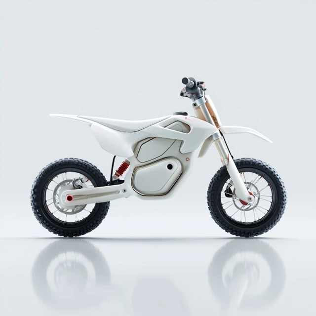 Electric OffRoad Motorcycle for Kids Minimalist Design