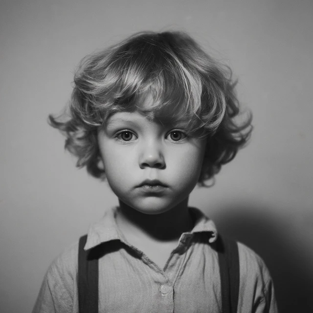 Portrait of a Young Boy by the Window