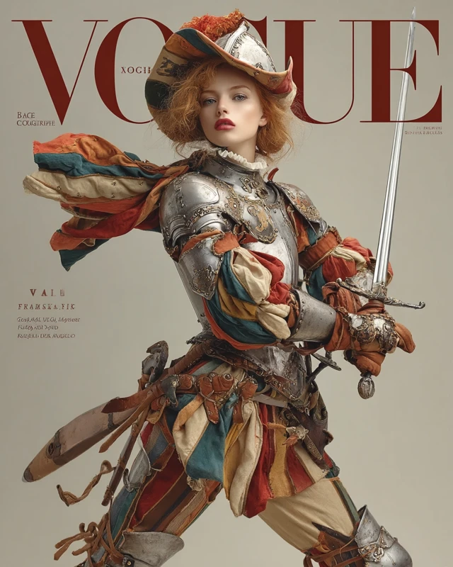 Vogue Cover Landsknecht Warrior