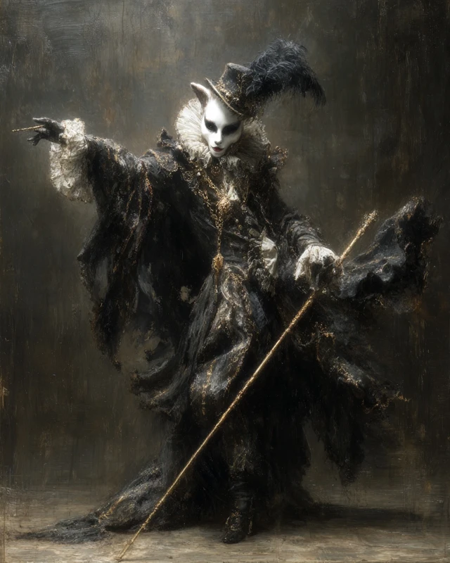 Dark Prince Painting Inspired by Hieronymus Bosch