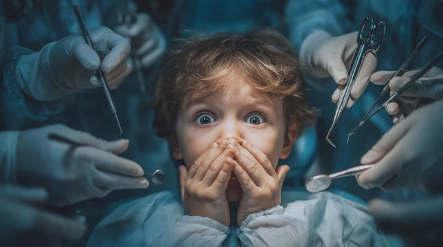Childs Fear at Dentist Appointment