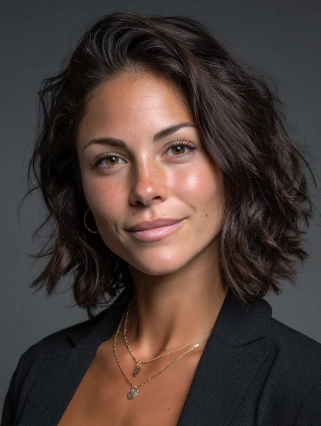 Professional Headshot Beautiful Woman Business Casual