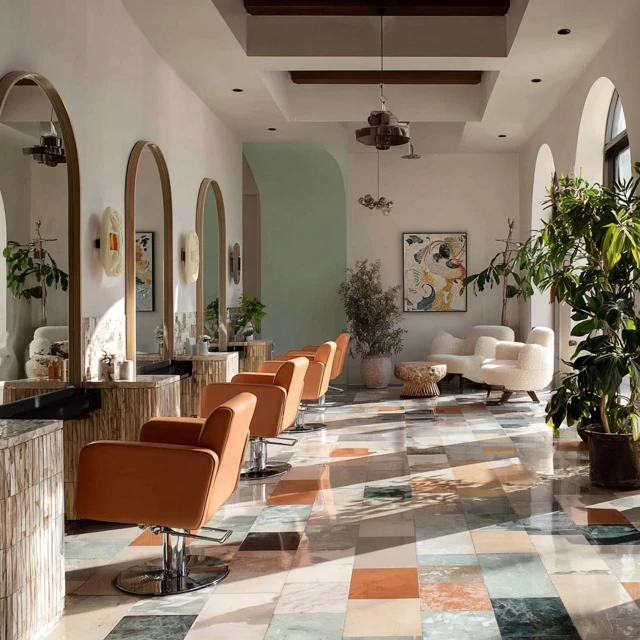Upscale Funky Hair Salon in Palm Springs