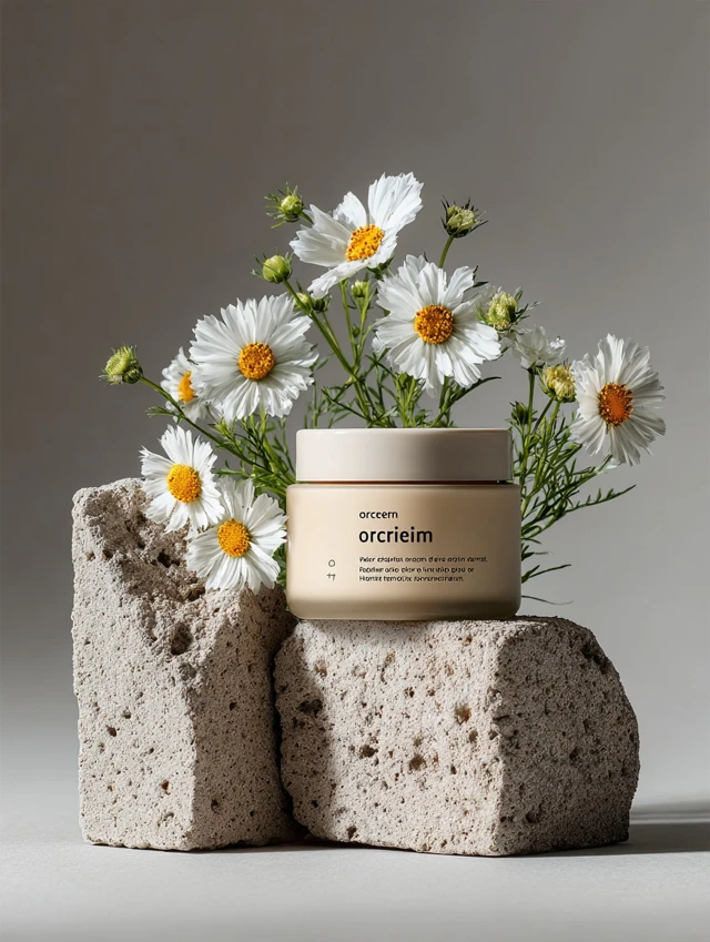 Oricerin Skincare Product Photography Minimalist