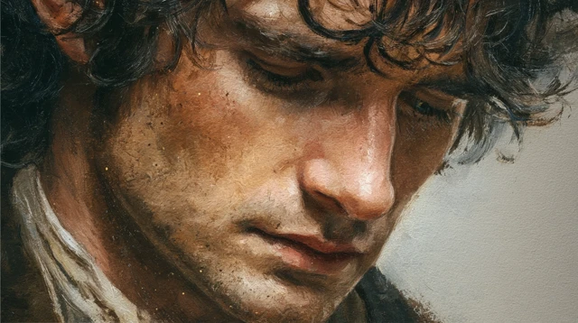 Frodo Gazes at the Undying Lands Painting