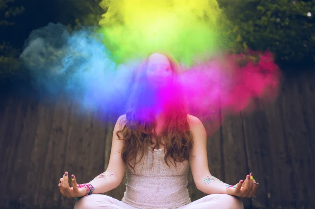Human Form Chakras: Color Your Chaos for Healing