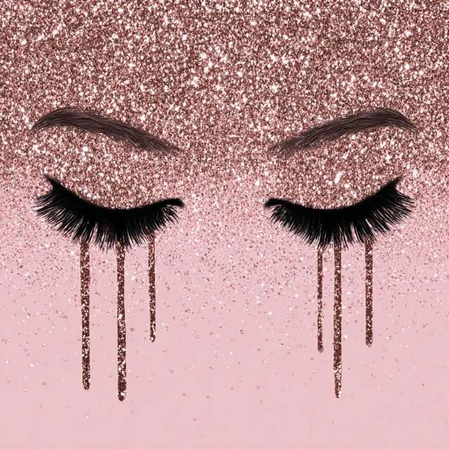 Glitter Eyeshadow Makeup Look for Beauty Events