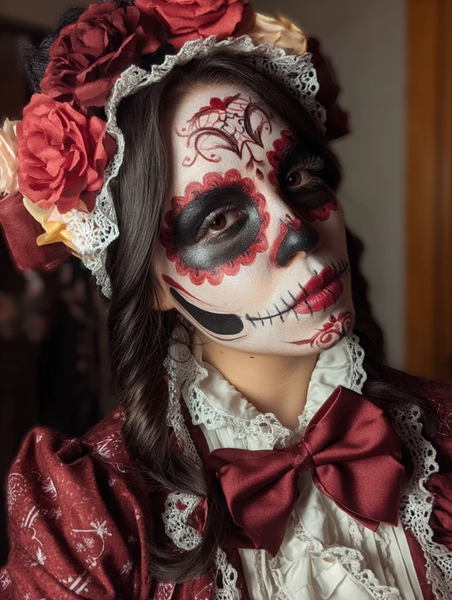 Day of the Dead Makeup Pop Surrealism