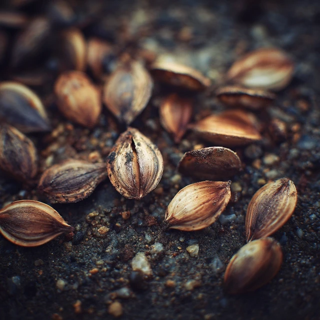 Evil Fantasy Seeds Natural Background Photo
