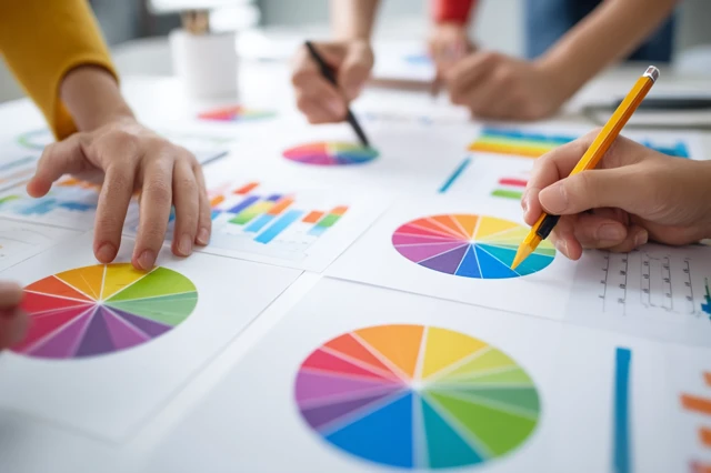 Business Analysis Charts Graphs and Teamwork