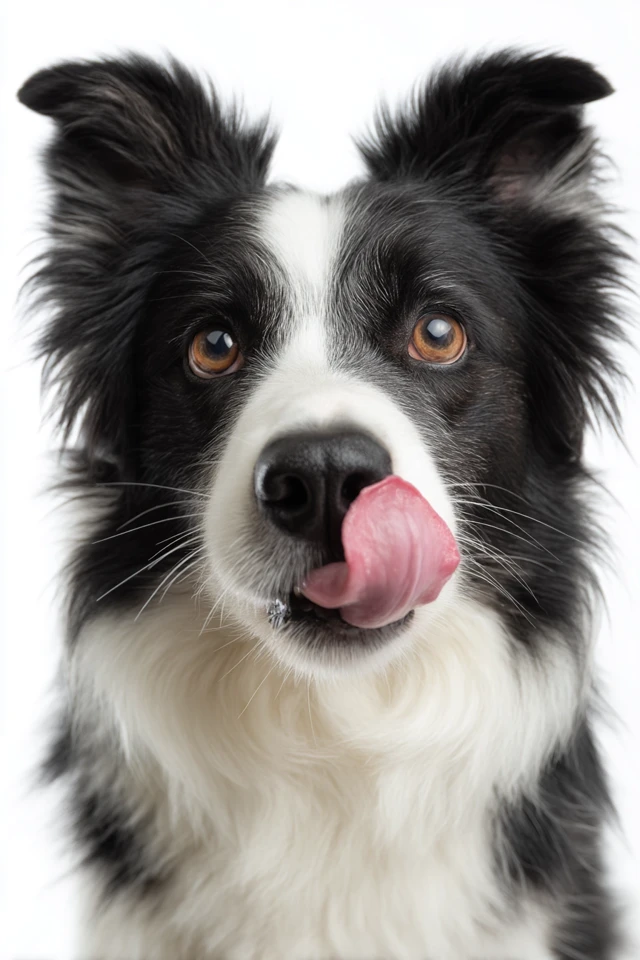 Border Collie Portrait Happy Dog