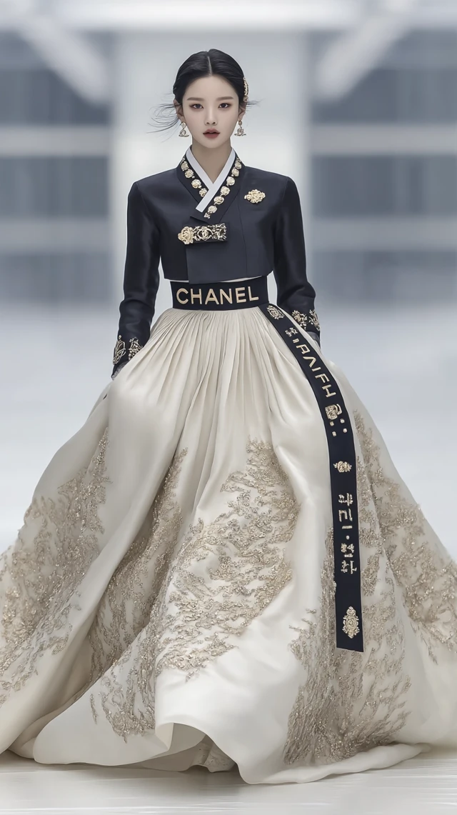 Chanel Hanbok Runway Fashion Korean Beauty