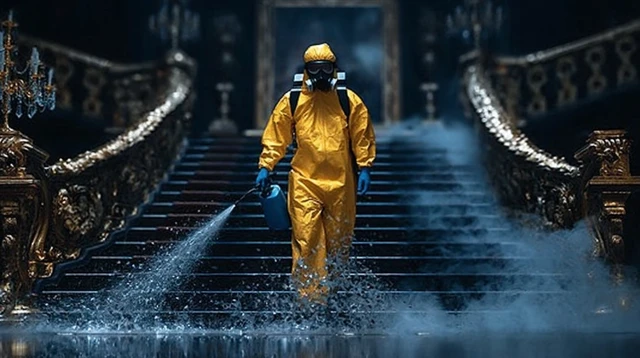 Crime Scene Cleaner in Action