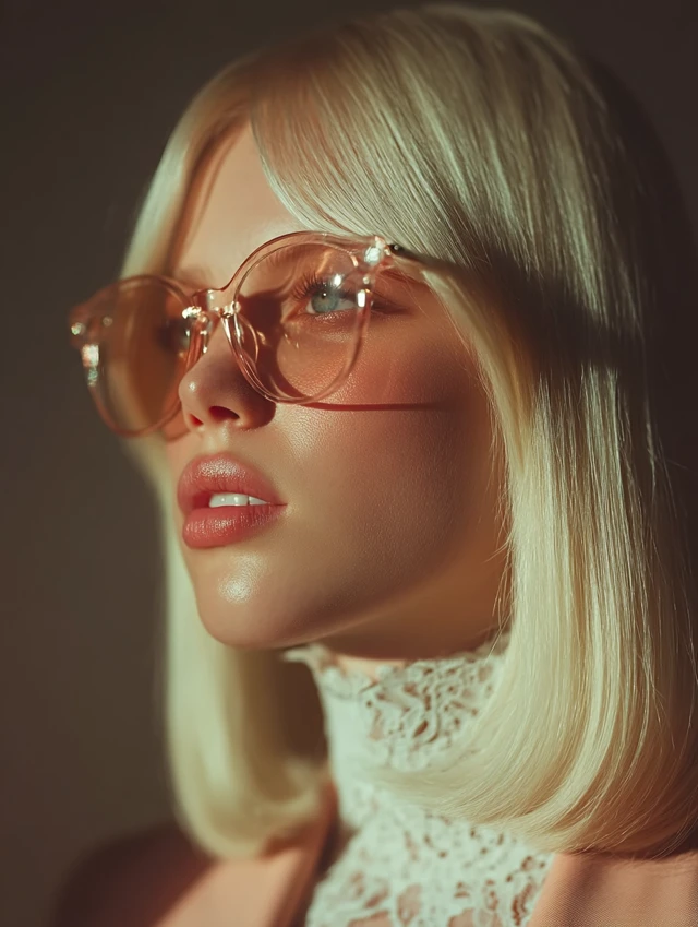 Fashion Photography: Stylish Woman in Pink