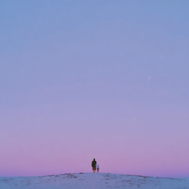 Desert Evening Minimalist Photography