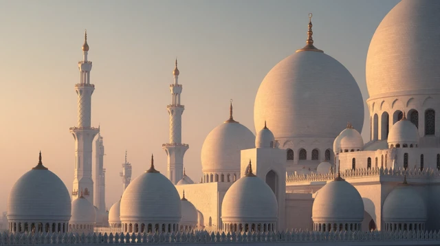 Islamic Mosque Sunrise Photography