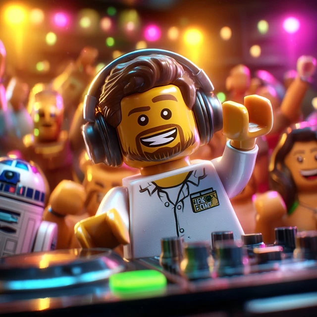 Lego Post Malone DJ Party