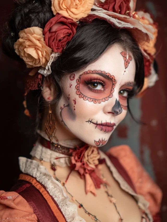 Day of the Dead Makeup Pop Surrealism