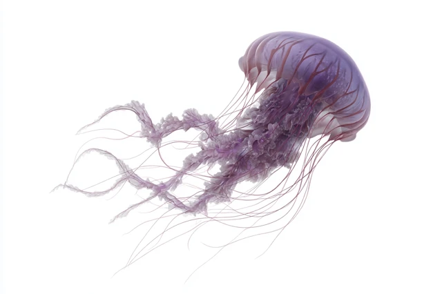 Jellyfish Photography: Stunning 4K Images on White
