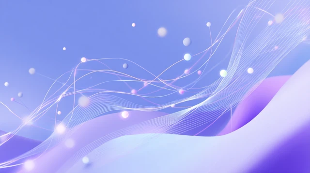 Abstract Data Flow Illustration Cloud Computing