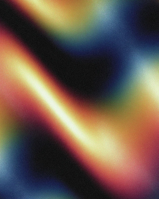 Orange Neon Wave Art