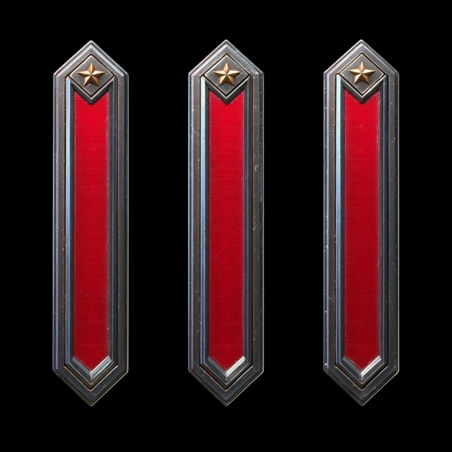 Military Rank Insignia Three Star General