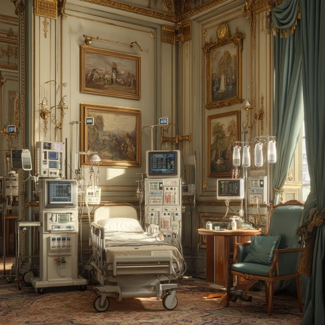 Royal Medical Room Buckingham Palace Interior