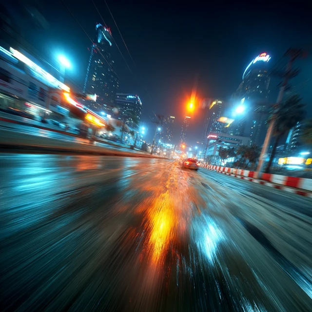 Night City Speed: Ultra-Realistic FPV Race
