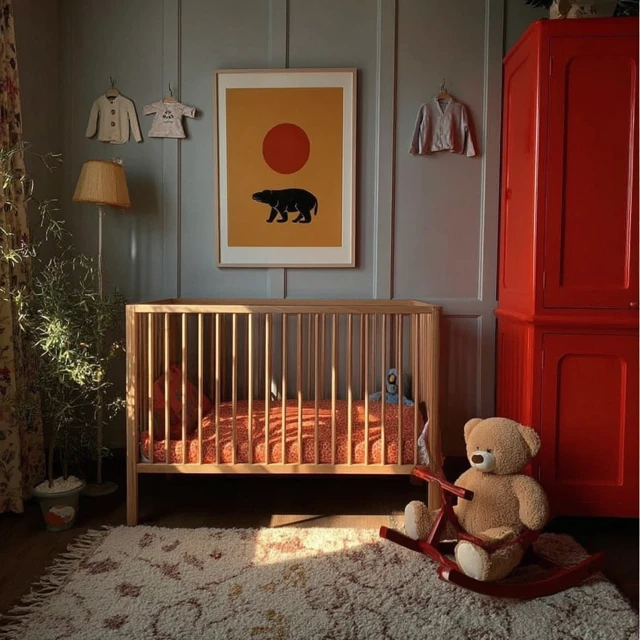 Scandinavian Nursery Design Bright and Cozy
