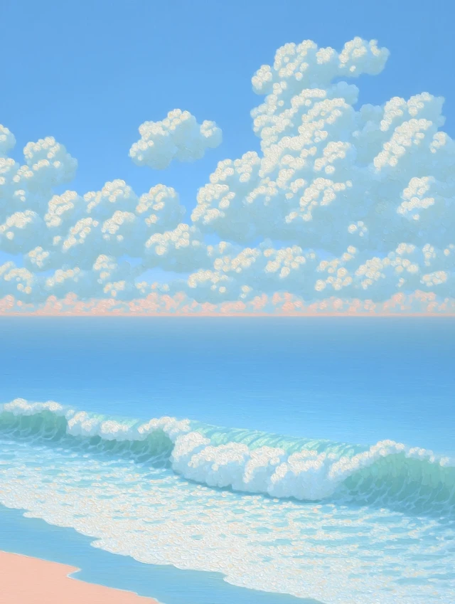 Tranquil Beach Scene Peace and Harmony
