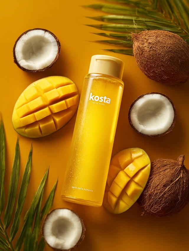 Kosta Cosmetic Bottle with Mango and Coconut