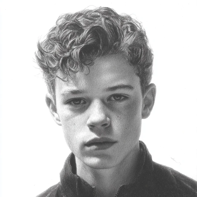 Kit Connor Portrait Photo Shoot
