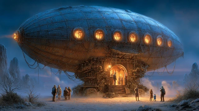 Alien Encounter SciFi Book Cover Art