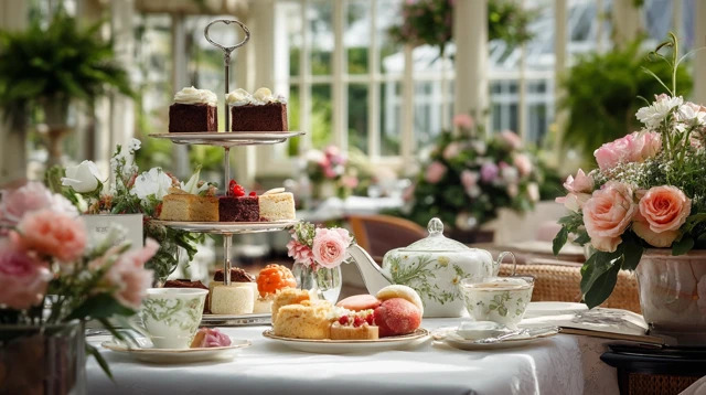 High Tea in Conservatory Delights